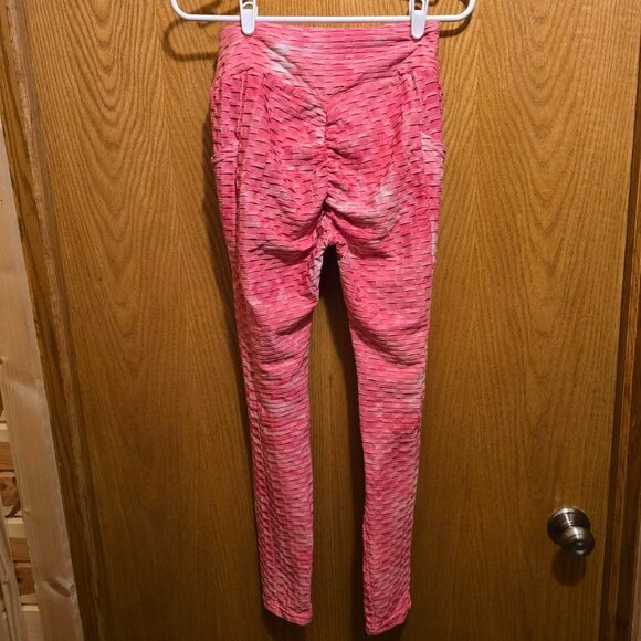 Ookie & Lala high waist stretchy Anti Cellulite‎ Butt Lifting Scrunch Leggings M - Picture 4 of 9